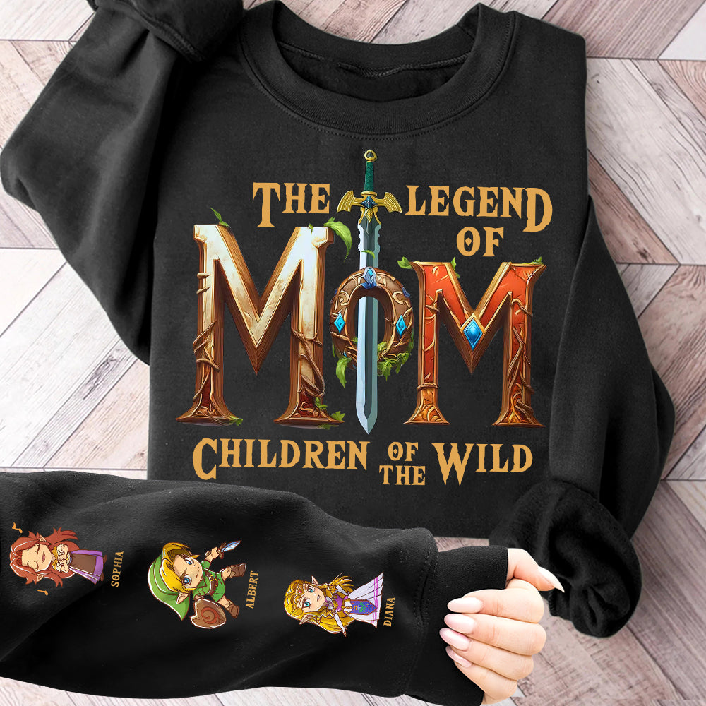 The Legend Of Mom - Personalized Gifts For Mom Shirt AOP Products PopCulturePrints