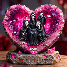 Load image into Gallery viewer, “Mom of Little Horrors” – Personalized Acrylic Plaque for Moms, Perfect Gift for Mother's Day Shaped Plaques PopCulturePrints
