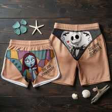 Load image into Gallery viewer, "Die For You" Beach Shorts Set - Custom Personalized Gifts for Couples
