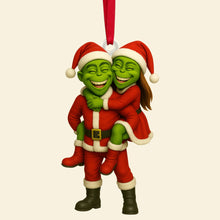 Load image into Gallery viewer, Spread Joy with Our Funny Custom Photo Christmas Acrylic Ornament - A Personalized Gift for Family Lovers! Ornament PopCulturePrints
