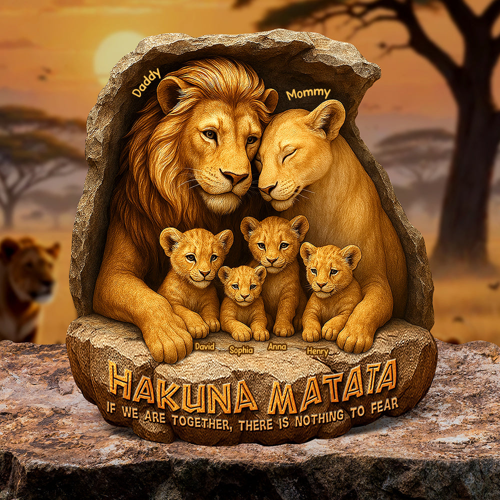 Family is Where Life Begins - Personalized Family Plaque Gift Shaped Plaques PopCulturePrints