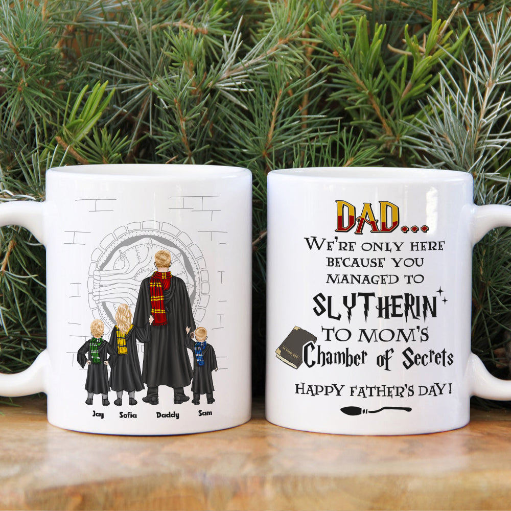 Personalized Harry Potter Themed Father's Day Mug