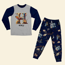 Load image into Gallery viewer, Personalized Movie Lover Alphabet Pajama Set
