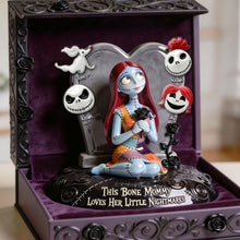 Load image into Gallery viewer, This Bone Mommy Loves Her Little Nightmares - Personalized Acrylic Plaque Gift for Mom and Grandma Shaped Plaques PopCulturePrints
