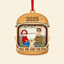 Load image into Gallery viewer, You, Me and the Dogs - Personalized Christmas Ornament for Dog Lovers Ornament PopCulturePrints
