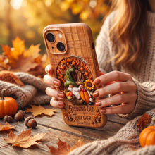Load image into Gallery viewer, Growing Old Together - Personalized Fall Gnome Couple Phone Case
