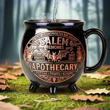 Load image into Gallery viewer, Witch's Brew in Style: Witch Apothecary Cauldron Mug - Personalized Gift for Witch Lovers Cauldron Mug PopCulturePrints
