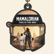Load image into Gallery viewer, Custom Mamalorian Keychain - Perfect Gift for Moms Keychains PopCulturePrints
