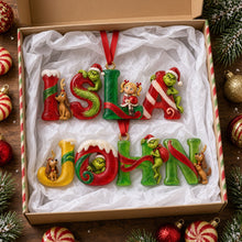Load image into Gallery viewer, “Make Every Christmas a Stellar Experience!” - Galactic Adventure Christmas Tree Topper - Personalized Gifts for Family, Friends, and Fans Ornament PopCulturePrints
