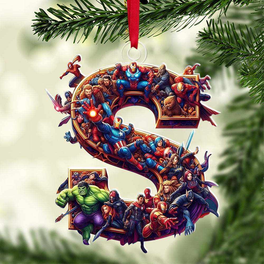 Personalized Movie Lover's Christmas Acrylic Ornament Ornament PopCulturePrints