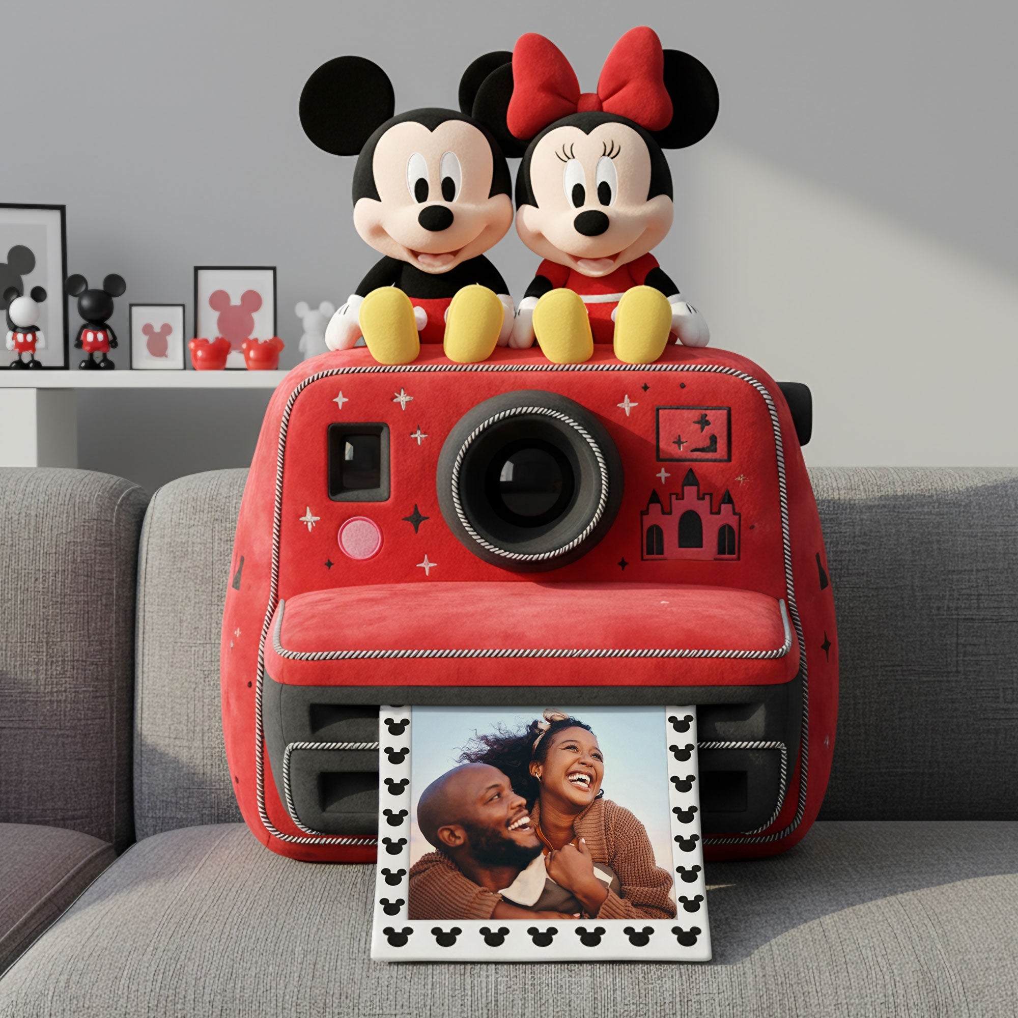 Cherish Your Love: Couple Polaroid Pillow - Personalized Gifts for Couples Pillow PopCulturePrints