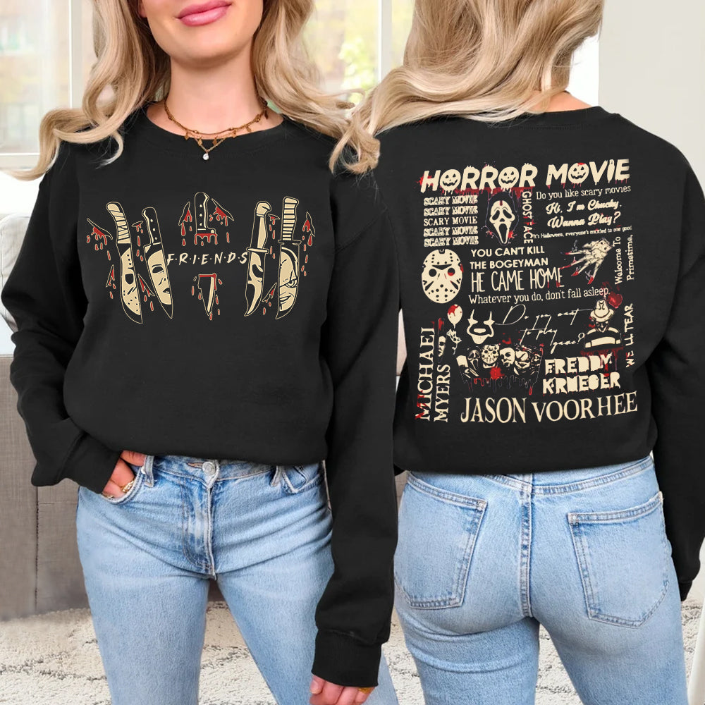 Halloween Horror Movie Fans Sweatshirt