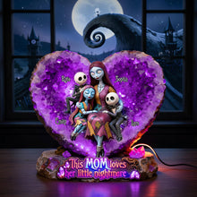 Load image into Gallery viewer, This MOM loves her little nightmares - Dark Fantasy Mom &amp; Kids Light Box - Personalized Gift for Mom, Grandma, and Kids Light Box PopCulturePrints
