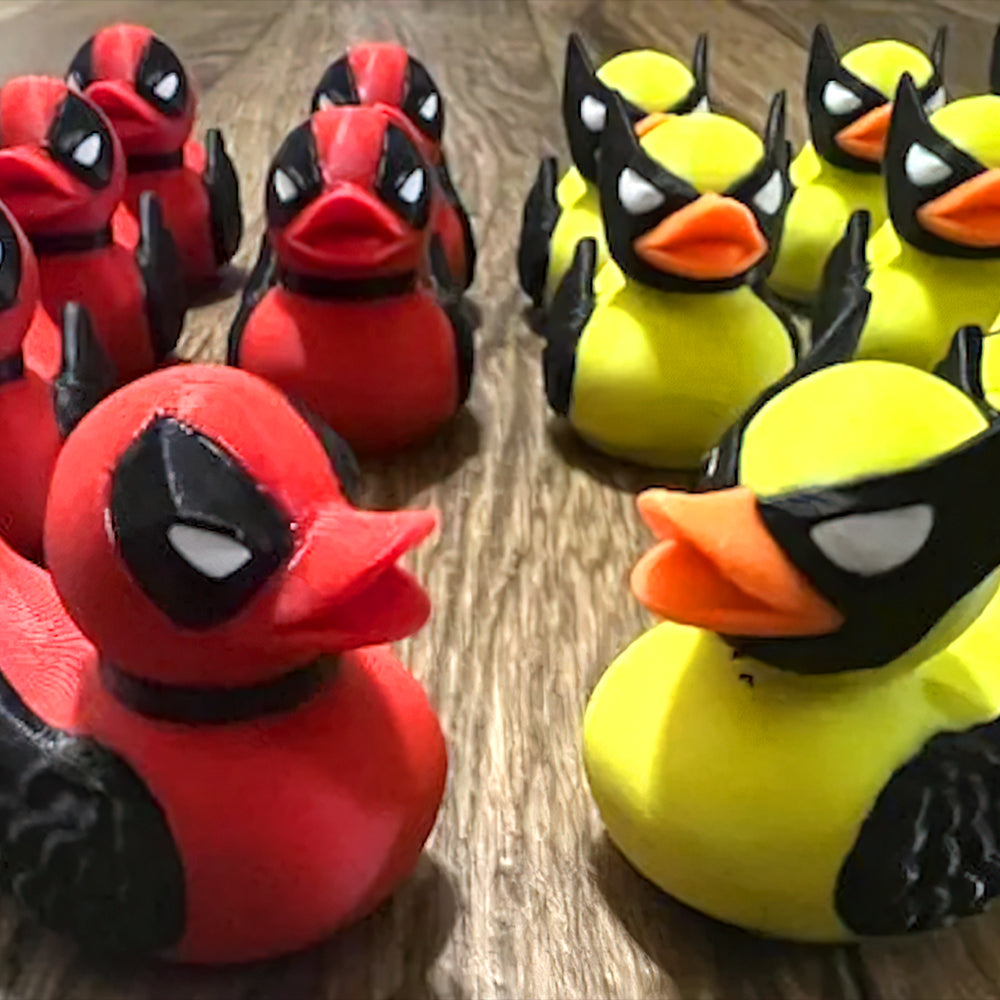 Funny Superhero Rubber Duck Gifts For Best Friends