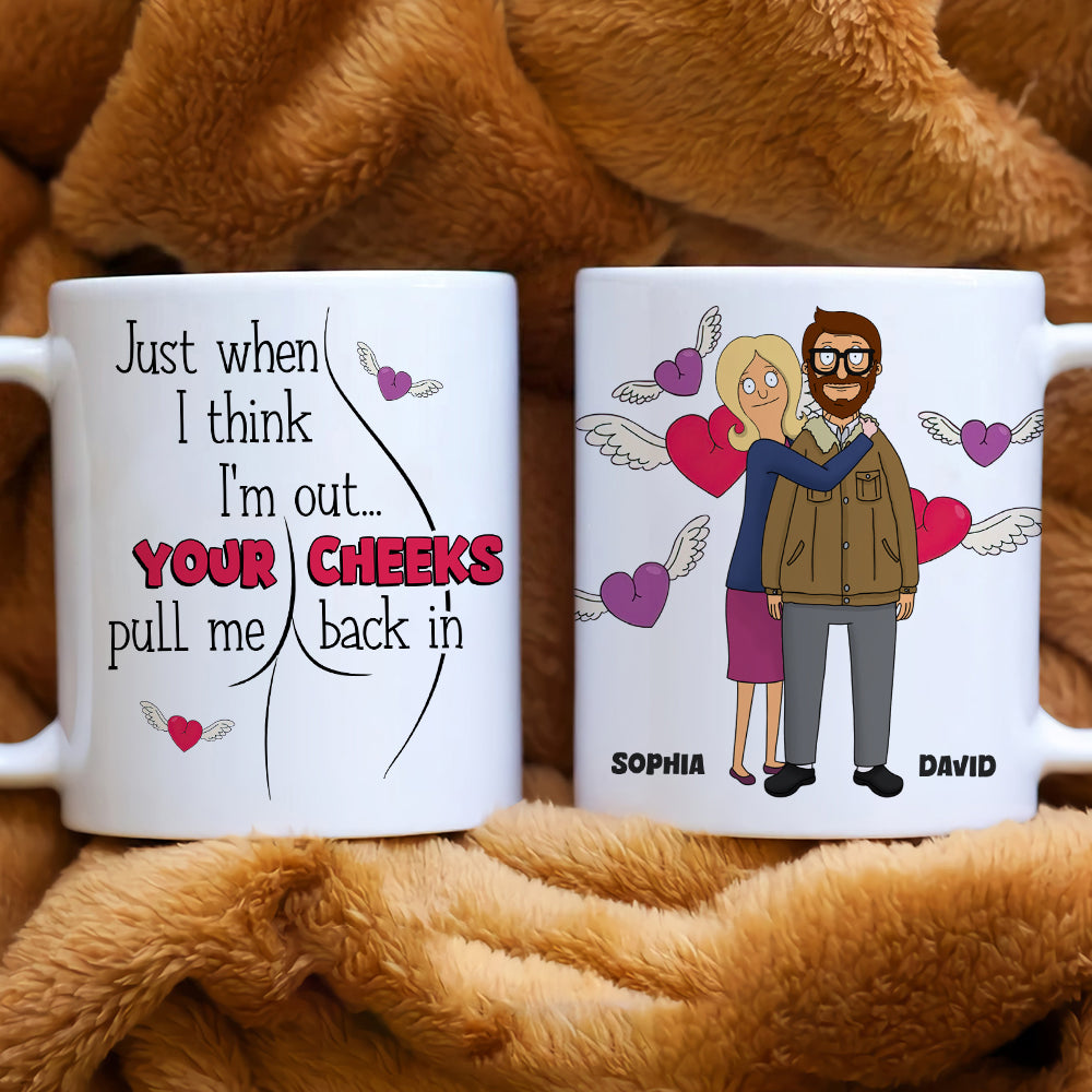 Custom Couple Coffee Mug - Unique Personalized Gift Coffee Mug PopCulturePrints