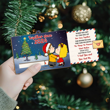 Load image into Gallery viewer, Custom Couple Ornament - Perfect Personalized Christmas Gift &amp; Valentine&#39;s Day Gifts Ornament PopCulturePrints
