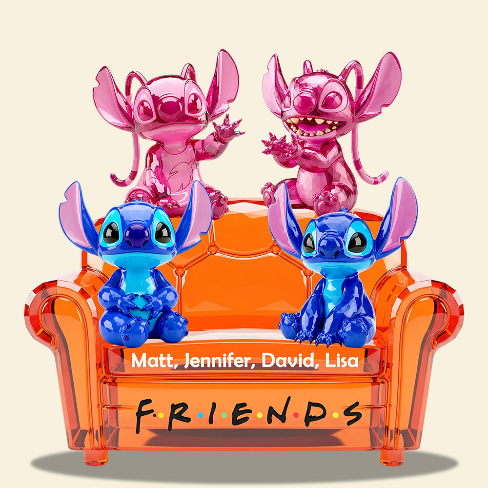 "Friends Forever" - Personalized Acrylic Plaque Gift for Friends Shaped Plaques PopCulturePrints