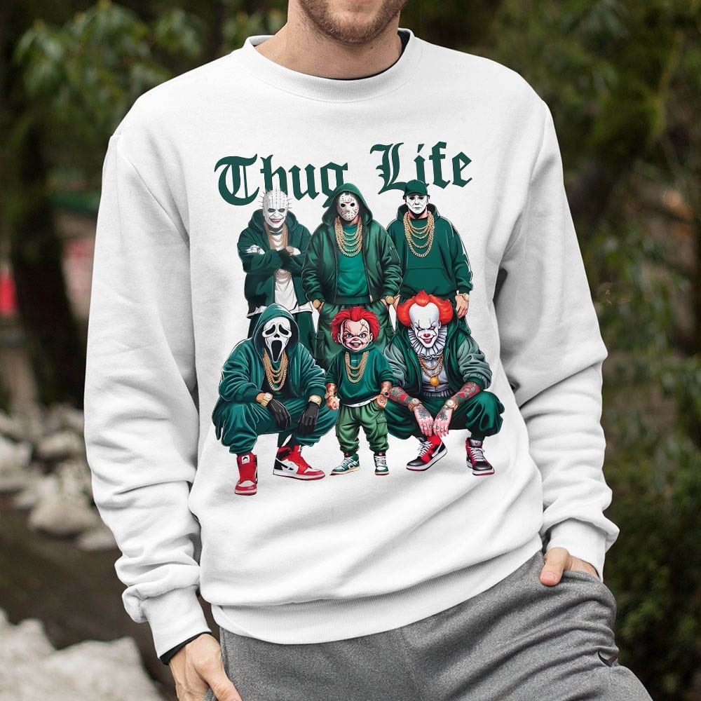 Horror Icons Thug Life Halloween Shirt