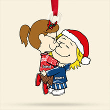 Load image into Gallery viewer, Custom Cartoon Couple Christmas Ornament Gift
