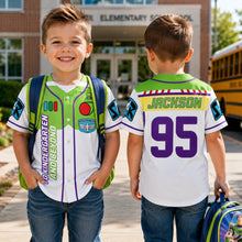 Load image into Gallery viewer, Back To School Baseball Jersey - Personalized Gift for Kids

