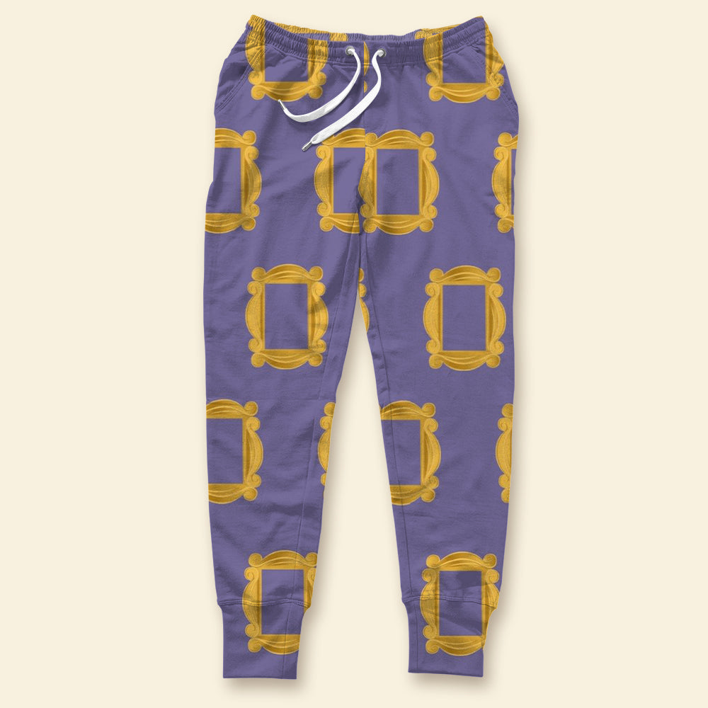 Customizable Movie Lover Joggers with Pop Culture Icons