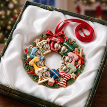 Load image into Gallery viewer, “Bake the World a Better Place” - Personalized Baking Mixer Circle Train Acrylic Ornament - Perfect Gift for Baking Lovers
