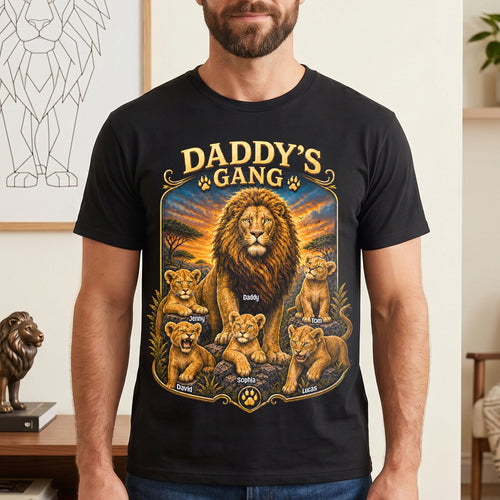 “Join the Pride!” - Daddy's Gang Shirt - Personalized Gifts for Dads, Grandpas & More Shirts PopCulturePrints