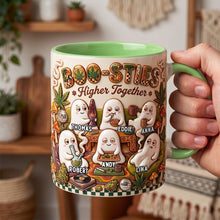 Load image into Gallery viewer, Boo Stoner Friends Accent Mug - Personalized Gift for Your Besties

