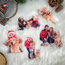 Load image into Gallery viewer, Custom Photo Ornament for Dog Lovers – Perfect Personalized Gift
