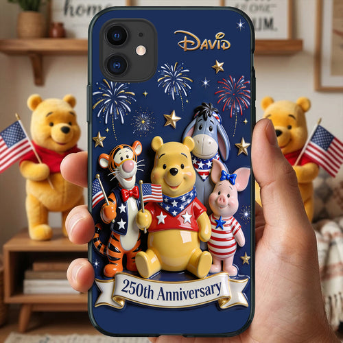 Celebrate Love and Friendship - 250th Anniversary Personalized Phone Case Phone Case PopCulturePrints