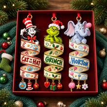 Load image into Gallery viewer, Iconic Book Characters Christmas Ornament - Personalized Gifts For Book Lovers 02padh101026 Ornament PopCulturePrints
