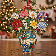 Load image into Gallery viewer, Celebrate Your Family's Love: Personalized Family Birth Month Flower Ornament - Unique Gift Idea for Loved Ones
