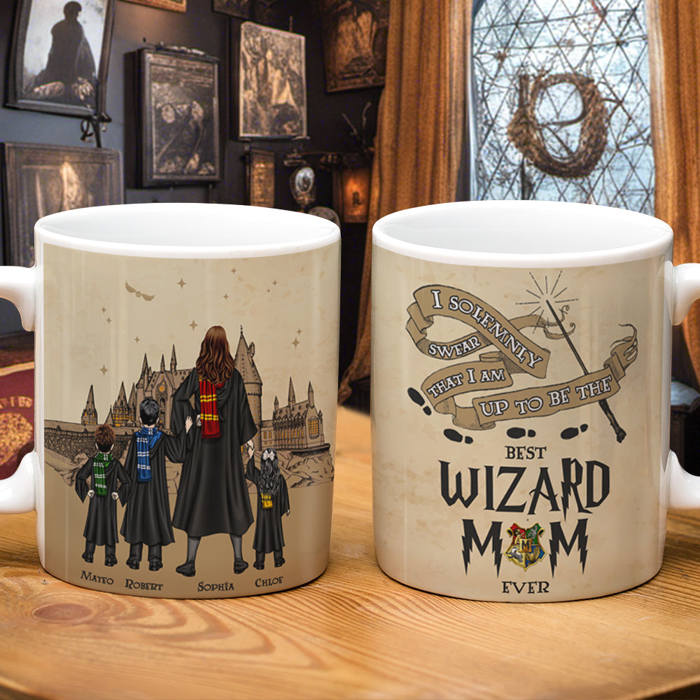 Personalized Wizard Mom Tumbler - Harry Potter Themed Gift