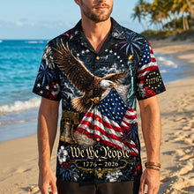 Load image into Gallery viewer, Celebrate 250 Years of Freedom - Custom USA Hawaiian Shirt Hawaiian Shirts PopCulturePrints
