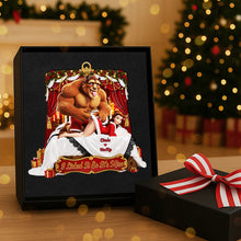 Load image into Gallery viewer, I Licked It So It&#39;s Mine - Personalized Naughty Couple Acrylic Ornament Ornament PopCulturePrints
