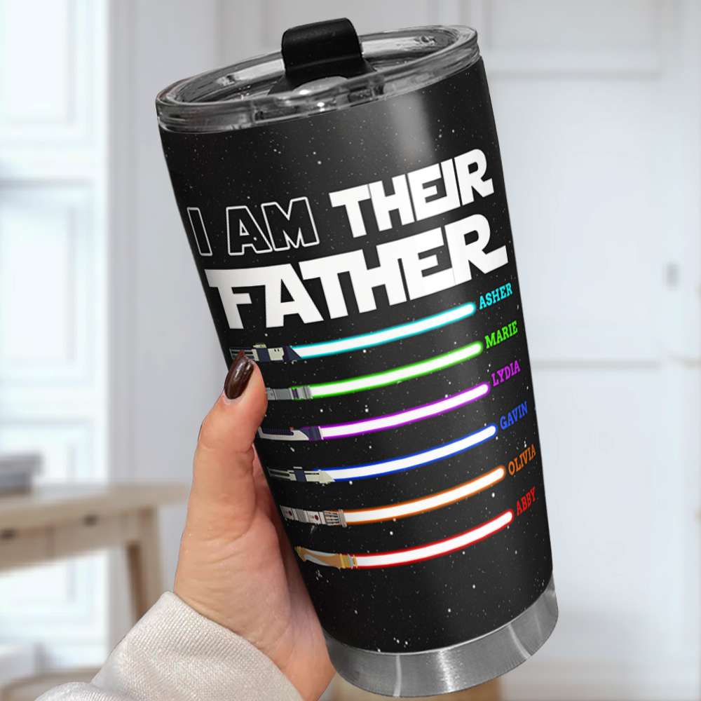 Personalized 'I Am Their Father' Custom Tumbler