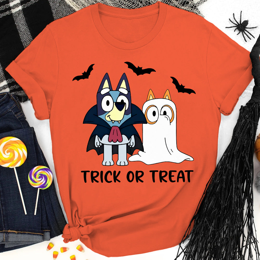 Cute Halloween Trick or Treat Shirt for Fans 11ACQN290824