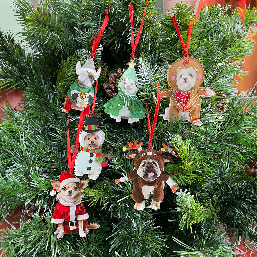 Funny Personalized Christmas Ornaments for Dog Lovers