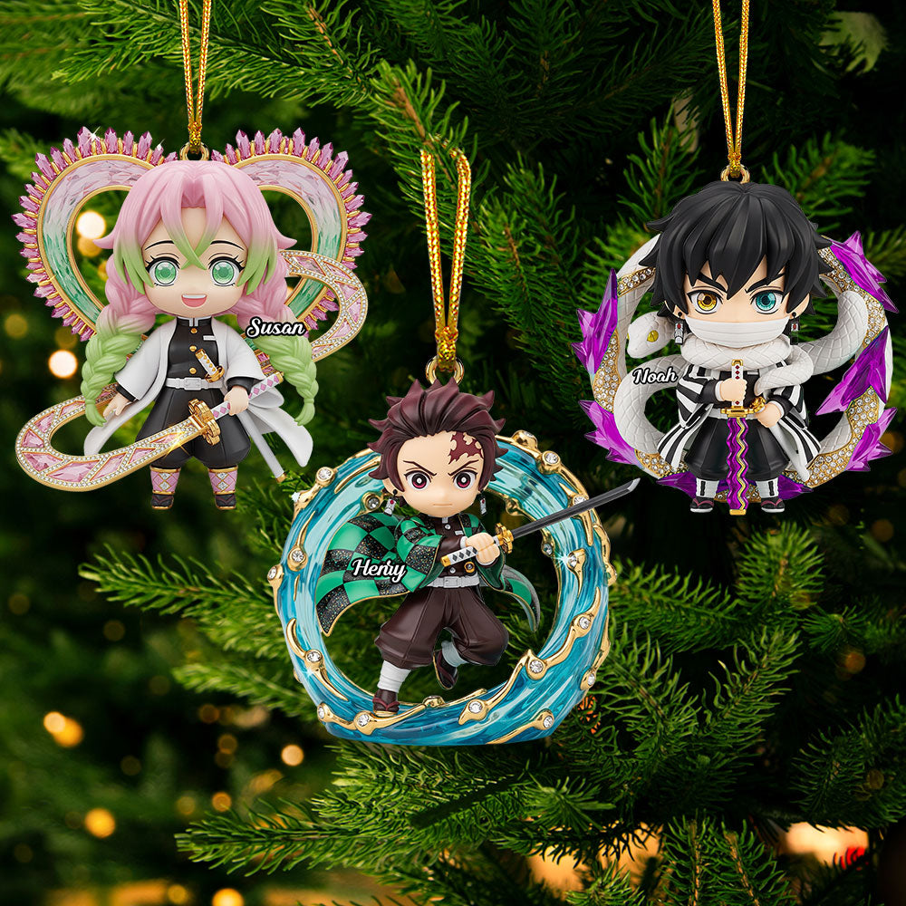 Embrace Adventure: Darkness Hunter Ornament - Personalized Gifts for Fans of Public Culture Ornament PopCulturePrints