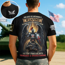 Load image into Gallery viewer, Faithful Warrior 3D Shirt - Personalized Gifts for Veterans AOP Products PopCulturePrints
