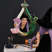 Load image into Gallery viewer, Wickedly Enchanted Flight Mirror - Personalize Your Gift for Musical Fans Mirror PopCulturePrints
