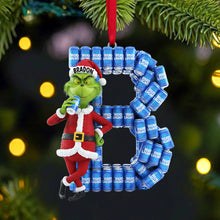 Load image into Gallery viewer, &quot;Cheers to the Holidays!&quot; - Personalized Christmas Ornament for Drinking Lovers Ornament PopCulturePrints
