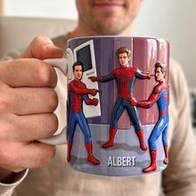 Load image into Gallery viewer, Which One Are You? - Personalized Coffee Mug - Perfect Gift for All Spider-Man Fans Coffee Mug PopCulturePrints
