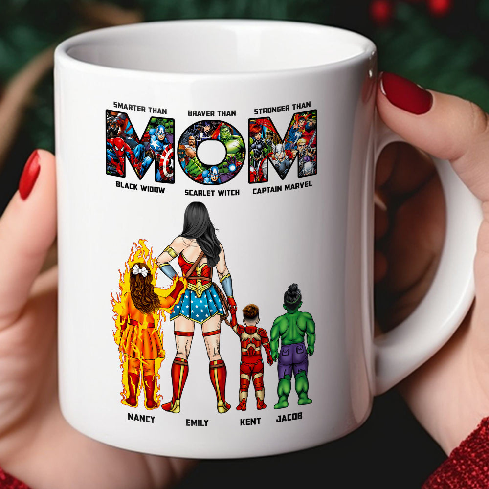 Superdad Personalized Coffee Mug - Perfect Gift for Father's Day Coffee Mug PopCulturePrints