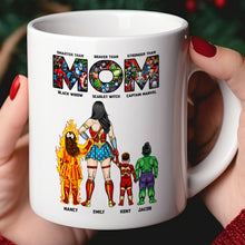 Load image into Gallery viewer, Superdad Personalized Coffee Mug - Perfect Gift for Father&#39;s Day Coffee Mug PopCulturePrints
