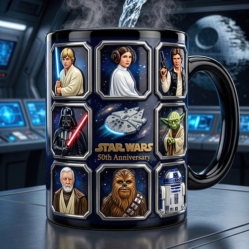 Warriors Precious Journey Merry 50th Anniversary Magic Mug - Personalized Gifts 01nadt141026 Coffee Mug PopCulturePrints