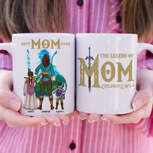 Load image into Gallery viewer, Personalized Best Mom Ever Fantasy Coffee Mug Coffee Mug PopCulturePrints
