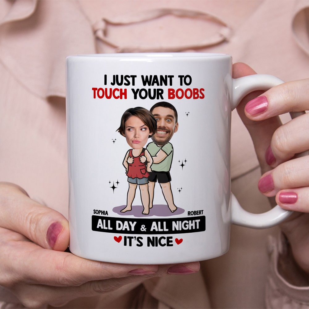 Custom Romantic Couple Mug - Personalized Gift