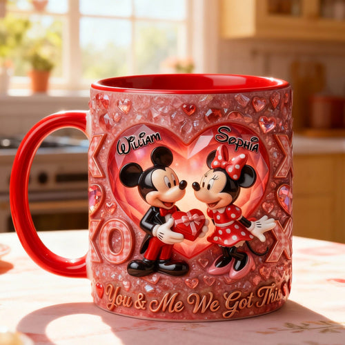 Love That Lasts: Forever Love Coffee Mug - Personalized Gifts for Couples Coffee Mug PopCulturePrints
