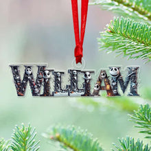 Load image into Gallery viewer, Personalized Movie Fan Christmas Ornament Ornament PopCulturePrints
